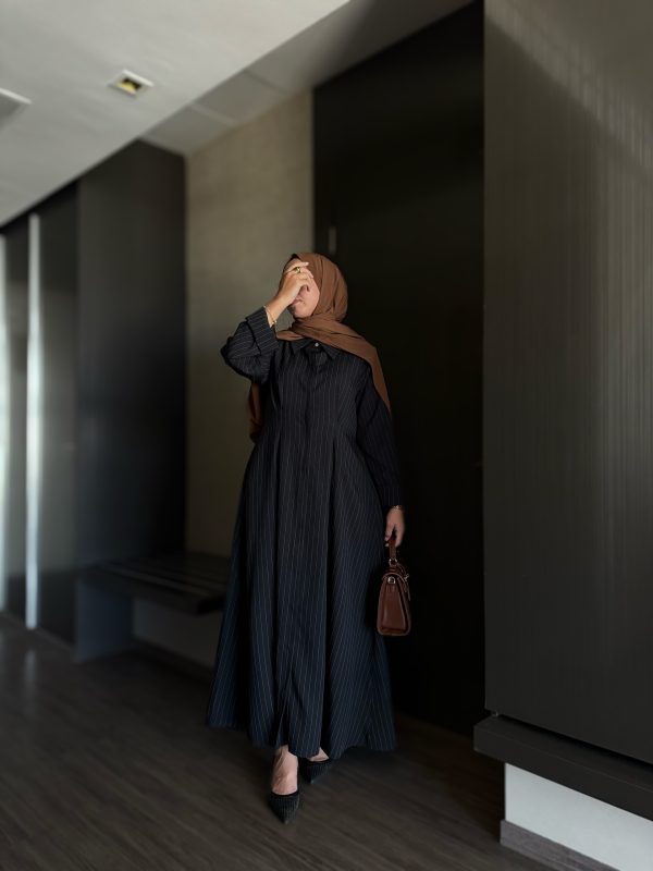 Maxi Chemise Classique - Noire 🖤