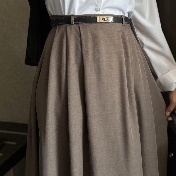 Jupe Classique- Gris cendré