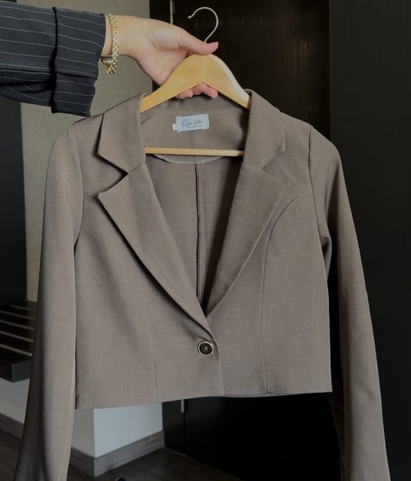 Blazer - Gris cendré