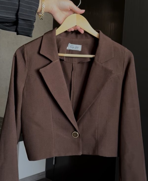 Blazer - Marron Chocolat