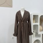 Veste Velour Grise