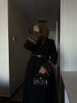 The Royal Fur Coat Noir