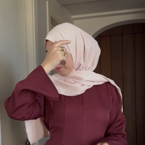 Foulard Medina Rose clair