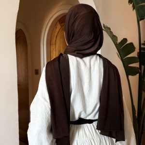 Foulard Jersey Premium - Marron