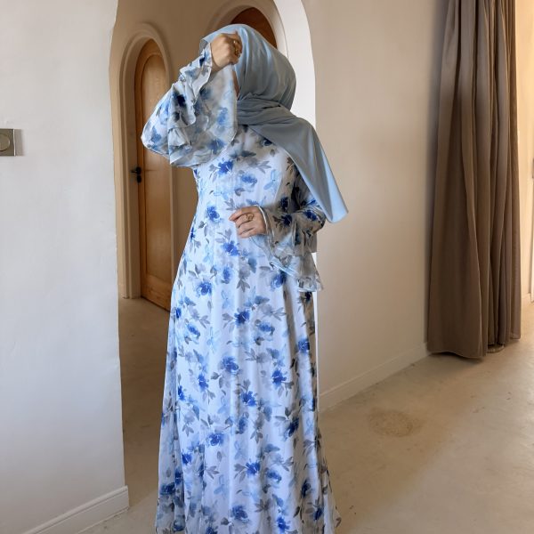 The Blue Floral Dress 🦋